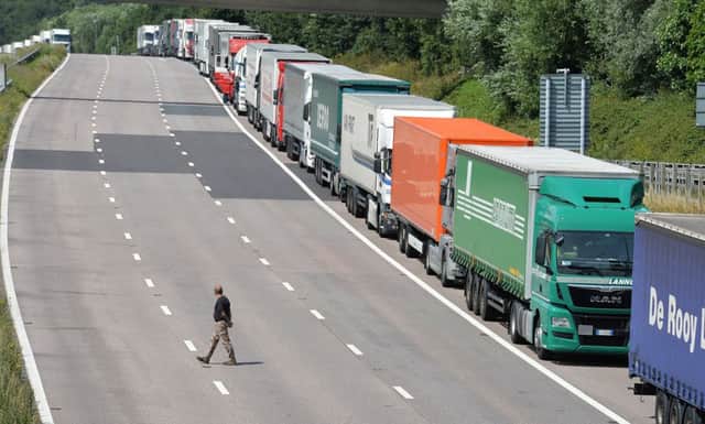 The delays caused by Operation Stack have been damaging for Scottish businesses. Picture: AP