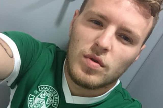 Jamie Insall, who is reportedly close to agreeing a deal with Hibs. Picture: Twitter/InsallJamie