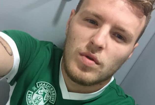 Jamie Insall, who is reportedly close to agreeing a deal with Hibs. Picture: Twitter/InsallJamie