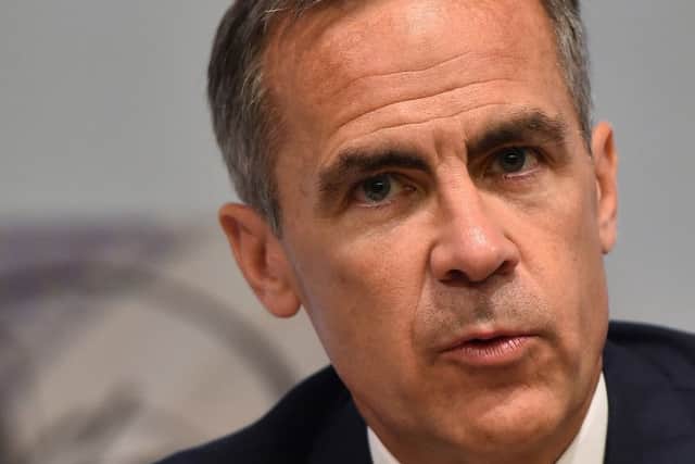 Bank of England Governor Mark Carney will publish the Banks latest economic projections in its quarterly inflation report on Thursday. Pictrure: AFP/Getty
