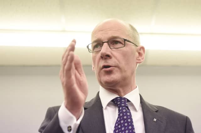 John Swinney has been given the go-ahead for a large flagpole in his garden. Picture: Greg Macvean