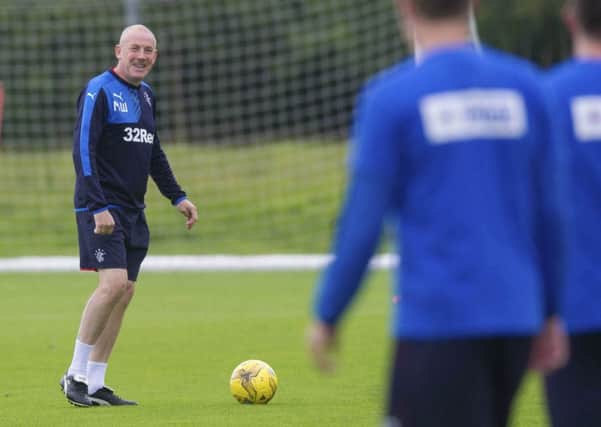 Mark Warburton says training for the Championship opening match has been going well because his players have been outstanding. Picture: SNS Group