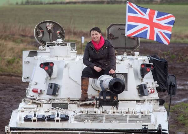 Ruth Davidson, who seems to relish photo-opportunities, is taking an unusual stance on elections, presuming success months ahead of the vote, outdoing even the bookies. Picture: Hemedia