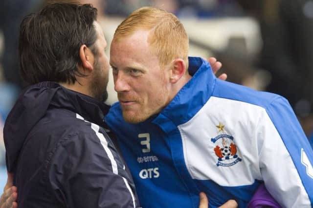 Samson (right) has been relegated to the role of substitute since Jamie MacDonald arrived at the club. Picture: SNS