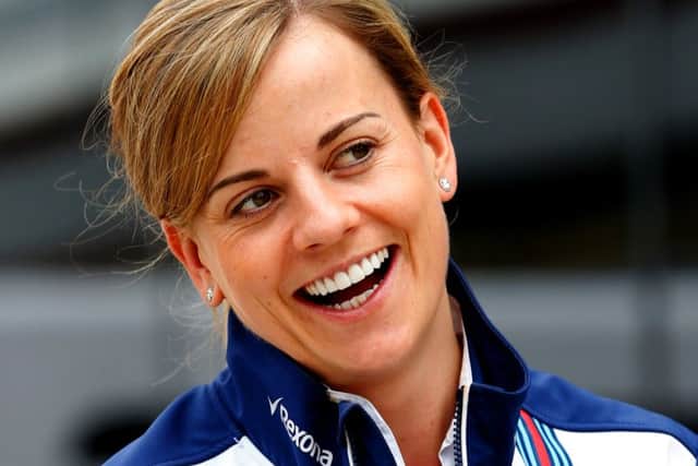 Susie Wolff is bidding to become the first woman to race in Formula One in 40 years. Picture: Getty