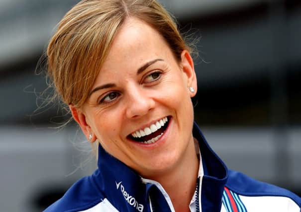 Susie Wolff is bidding to become the first woman to race in Formula One in 40 years. Picture: Getty