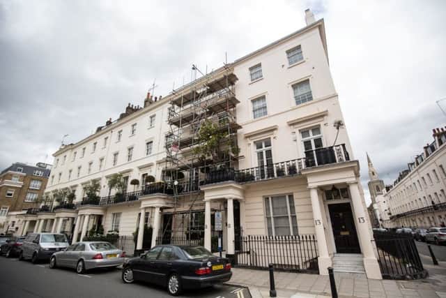Bus tycoon Sir Brian Souter splashed out almost £8 million on a posh English townhouse just days after the General Election. Picture: SWNS
