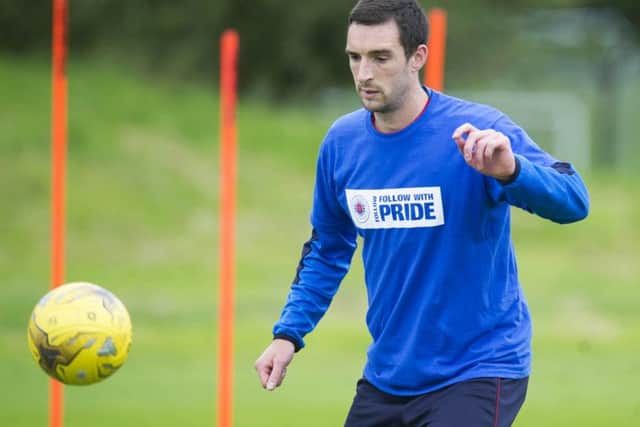 Lee Wallace expects Rangers to play with a new intensity under the management of Mark Warburton and David Weir. Picture: SNS