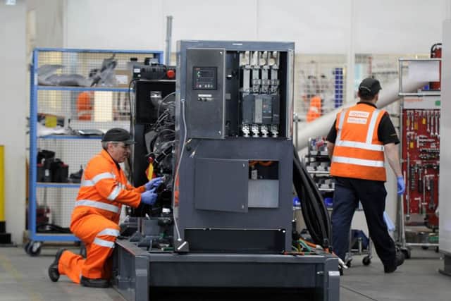 Aggreko has unveiled a 21 per cent drop in half-year profits. Picture: John Devlin