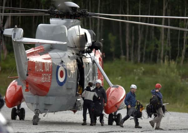 The miserable summer is adding to the unprecedented number of mountain rescue call outs. Picture: Ian Rutherford