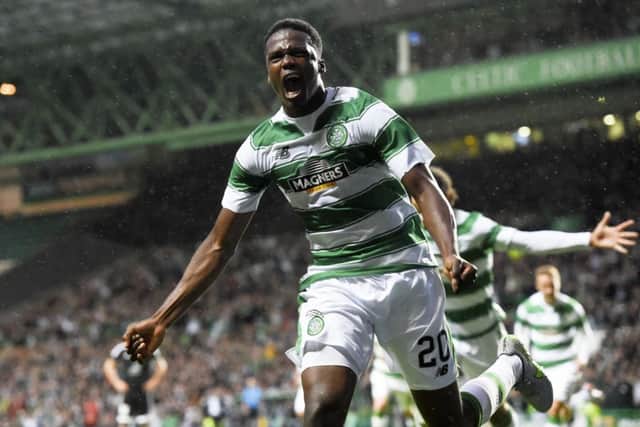 Dedryck Boyata's goal earned Celtic a place in the Champions League play-off round. Picture: SNS
