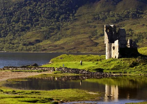 The ruins of
Ardvreck Castle on the NC500.
Picture: TSPL