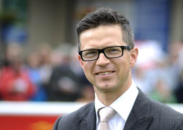 Roger Varian: Saddles Intilaaq in the Betfred Rose of Lancaster Stakes. Picture: Getty