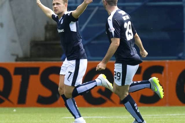 Greg Stewart was on target for Dundee last week. Picture: SNS