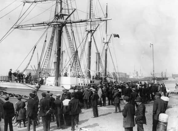 On this day in 1914 Ernest Shackleton embarked on his third polar expedition in his ship, the Endurance. Picture: Getty