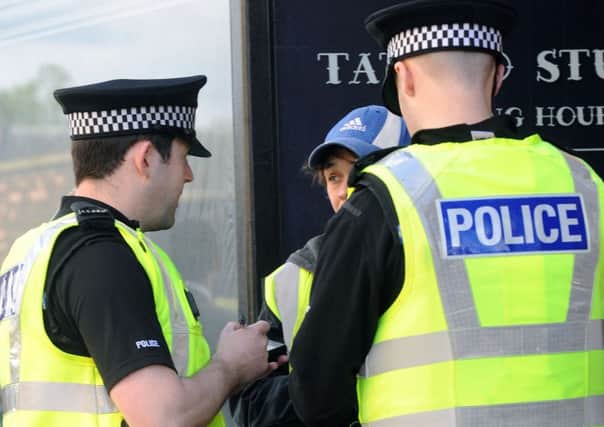 Police Scotland has come under fire over allegedly promoting stop and search. Picture: Lisa Ferguson