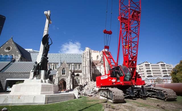 Christchurch in New Zealand was devastated by earthquake in 2011, and the rebuilding work, both psychological and physical, continues. Picture: Getty