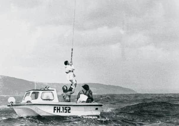 On this day in 1985 Pop singer Simon Le Bon was rescued after his yacht Drum capsized off Cornwall during the Fastnet race. Picture: PA