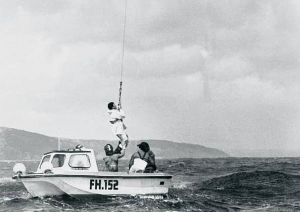 On this day in 1985 Pop singer Simon Le Bon was rescued after his yacht Drum capsized off Cornwall during the Fastnet race. Picture: PA