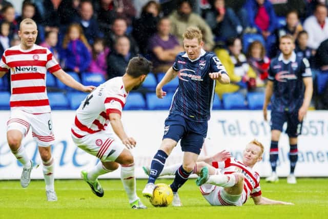 Michael Gardyne: Professional display. Picture: SNS