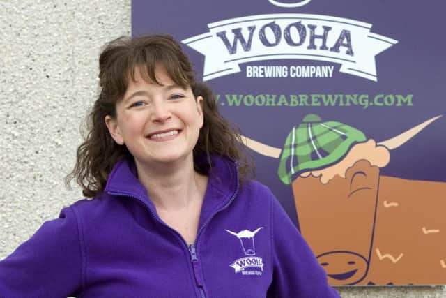 Heather McDonald is two launch two new craft beers at ale fayre this month. Picture: Wooha