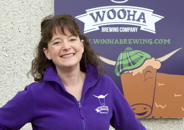 Heather McDonald is two launch two new craft beers at ale fayre this month. Picture: Wooha