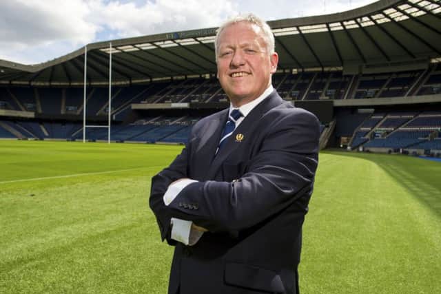 Ed Crozier: new SRU president. Picture: SNS/SRU