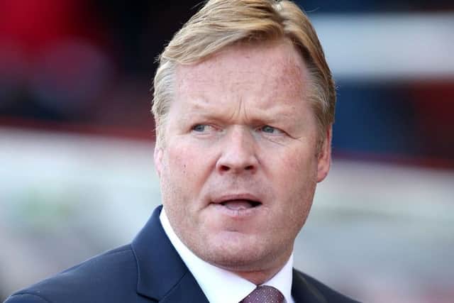 Ronald Koeman is in the market for a new centre-back. Picture: PA