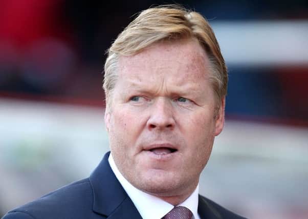 Ronald Koeman is in the market for a new centre-back. Picture: PA