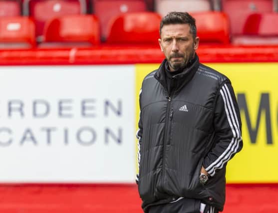 Aberdeen manager Derek McInnes. Picture: SNS