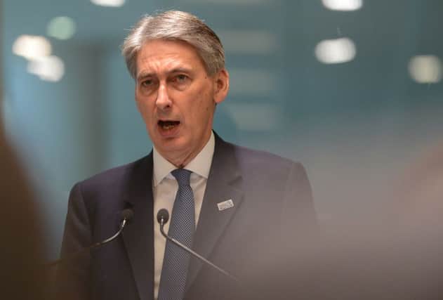 Foreign secretary Philip Hammond. Picture: Neil Hanna