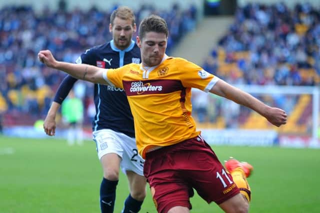 Iain Vigurs is a free agent after leaving Motherwell. Picture: TSPL