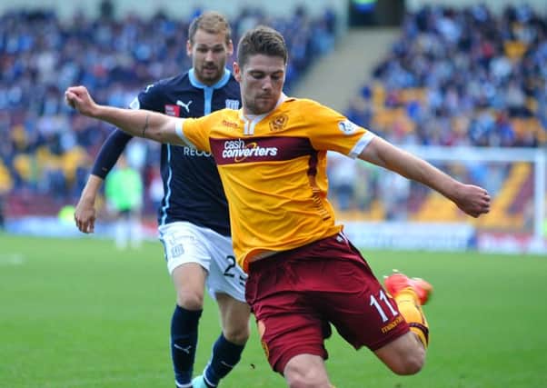 Iain Vigurs is a free agent after leaving Motherwell. Picture: TSPL