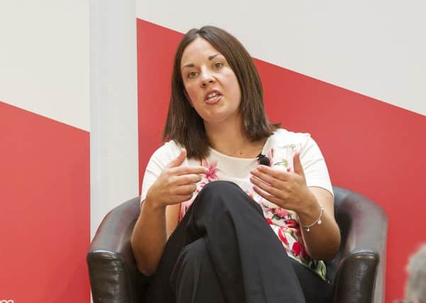 Kezia Dugdale has said she wants to improve standards in schools to achieve better than 'satisfactory'. Picture: Malcolm McCurrach