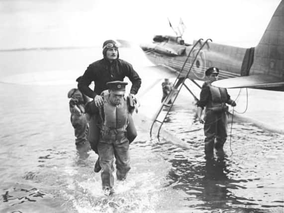 In 1929 Flying Officer Richard Waghorn won the Schneider Cup race in his Supermarine S6 in 39 minutes, 42 seconds. Picture: Getty