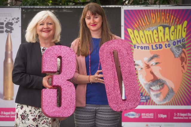 Karen Koren founder and Artistic Director of the Gilded Balloon with daughter Katy Koren. Picture: Steven Scott Taylor