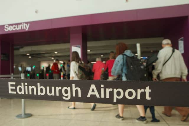 Edinburgh Airport enjoyed its busiest July ever. Picture: Toby Williams