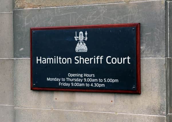 The case was heard at Hamilton Sheriff Court. Picture: Johnston Press