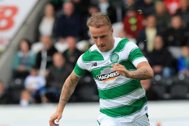 Celtic striker Leigh Griffiths. Picture: Gordon Fraser