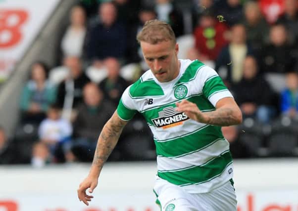 Celtic striker Leigh Griffiths. Picture: Gordon Fraser