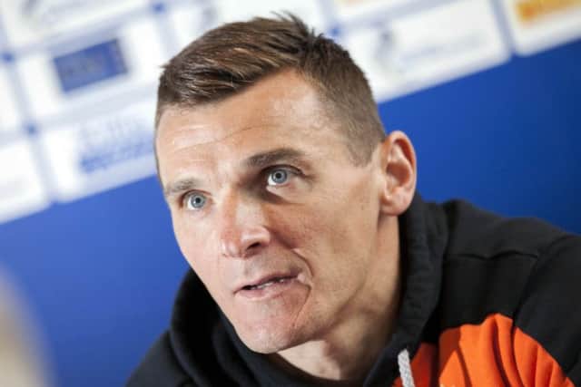 Kilmarnock player/coach Lee McCulloch talks to the press ahead of his side's forthcoming Ladbrokes Premiership fixture against Celtic. Picture: SNS