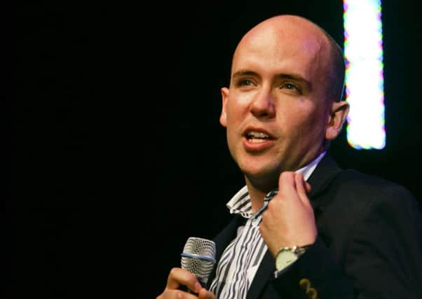 Tom Allen has advice on how to get round the Fringe in a hurry. Picture: Toby Williams
