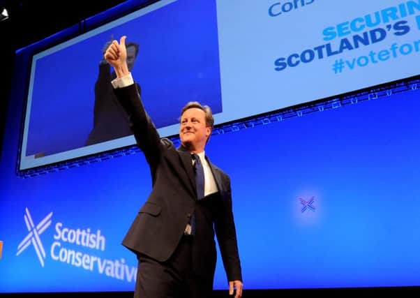 Cameron would not have survived as Prime Minister if Scotland had voted Yes in the referendum. Picture: Lisa Ferguson
