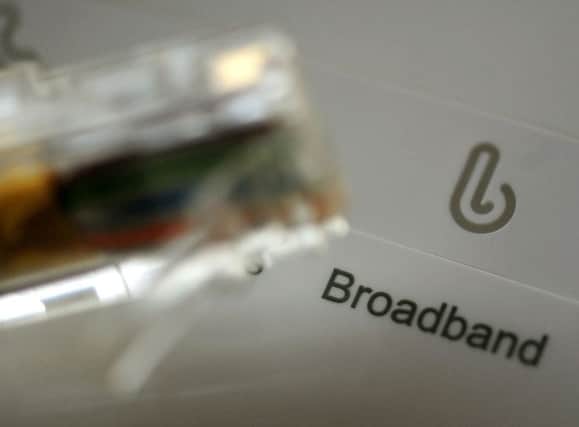 The broadband delivery programme aims to provide superfast internet speeds. Picture: PA