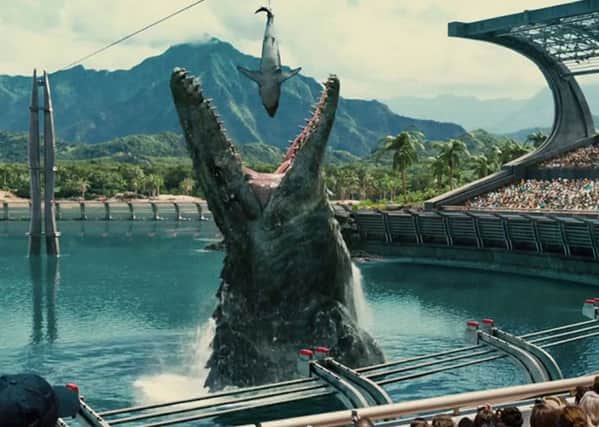 Jurassic World helped boost Cineworld's takings