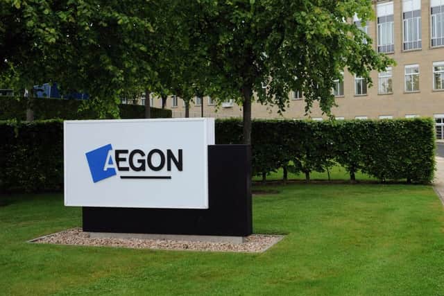 Aegon UK's Edinburgh offices. Picture: Ian Rutherford