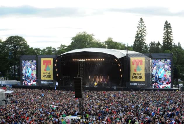 T in the Park was held at Strathallan for the first time this year. Picture: Lisa Ferguson