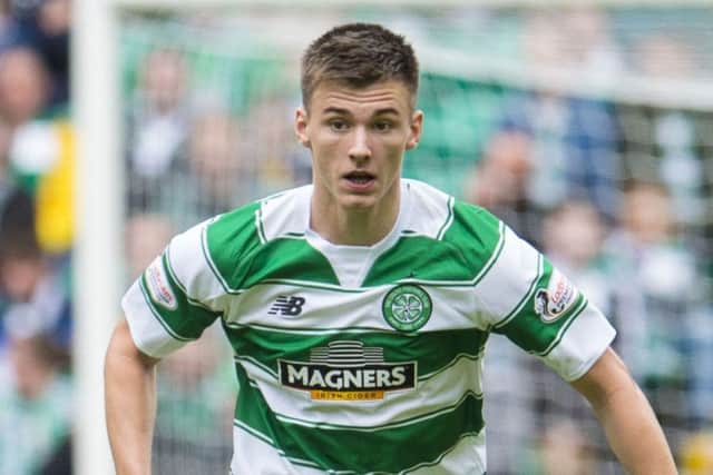 Kieran Tierney in action against Ross County earlier in the season. Picture: SNS