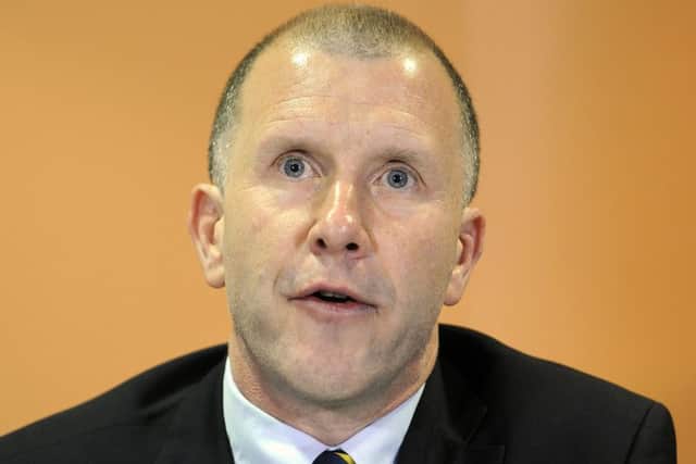 Scottish FA Chief Executive, Stewart Regan. Picture: John Devlin