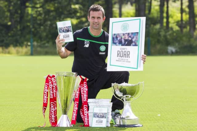 Ronny Deila launches a new book about his first season at Celtic. Picture: SNS